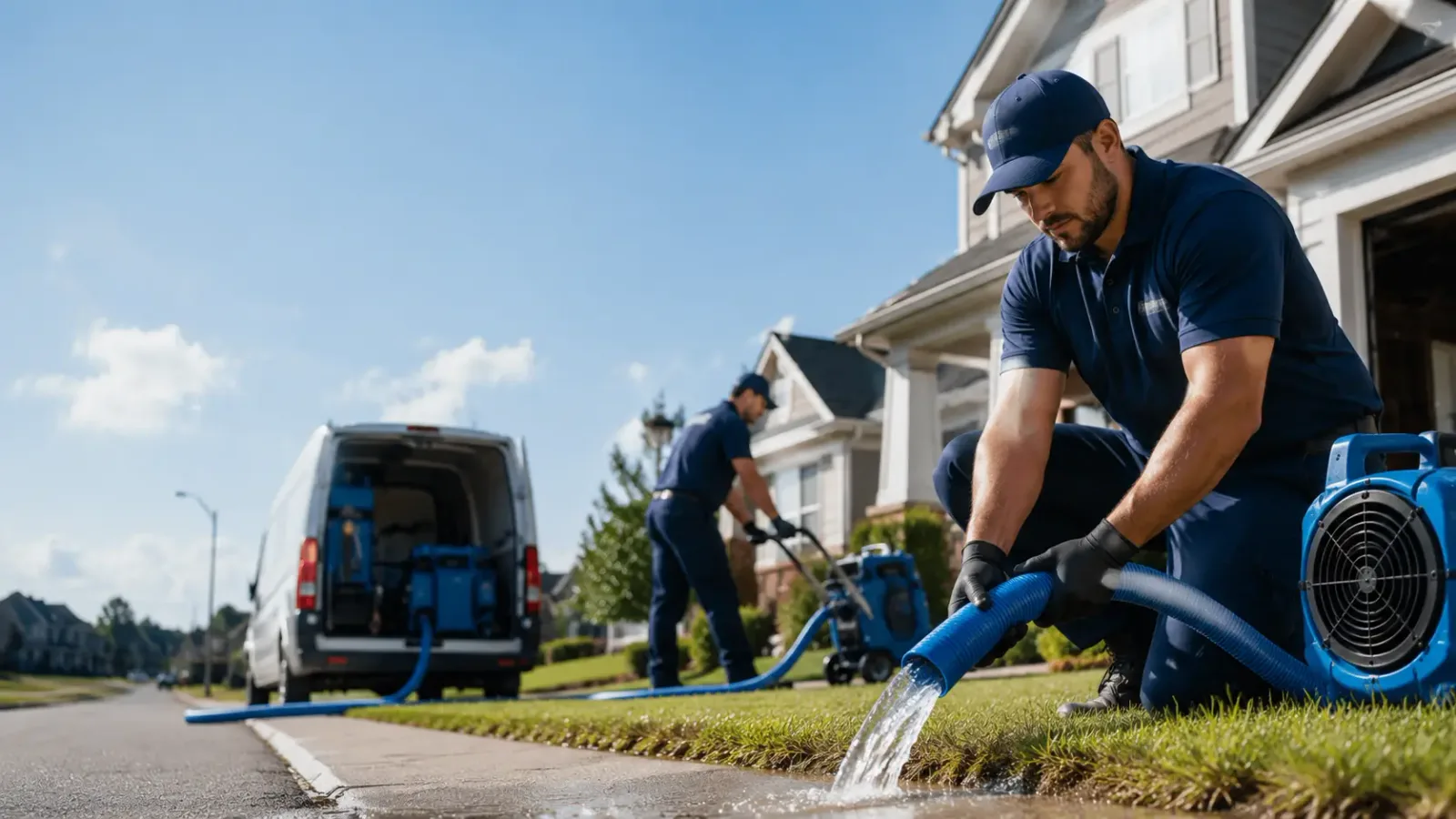 Flood Damage Restoration in Davidson, OK